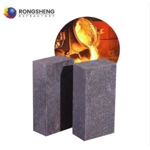 Cheap Direct Bond/Semi-Rebonded/Rebonded Magnesia Chrome Refractory Bricks For High Temperature Melting Furnace for sale
