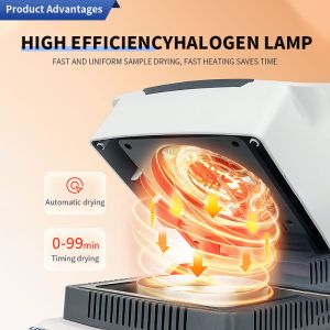 High Speed Moisture Analyzer for Food 0.005g Grain Digital Moisture Balance