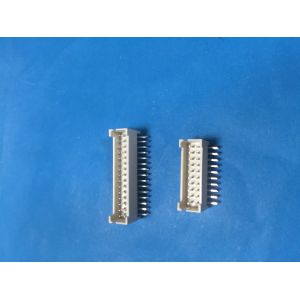 Dual Row PCB Board Connector , Right Angle Pcb Wire To Board Connectors