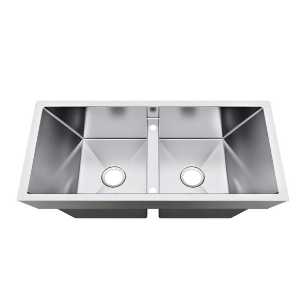 38" X 18"X 9'' Top Mount Stainless Steel Kitchen Sink Fast And Easy Drainage / Overmount Kitchen Sink