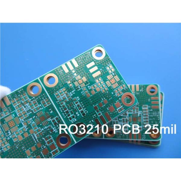 Quality Immersion Gold Customized PCB 2L RO3210 25mil wholesale