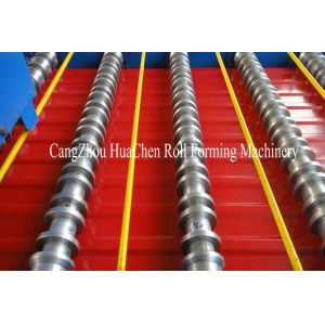 1.25M Width Metal Profiling Wall Panel Roll Forming Machine With Hydraulic