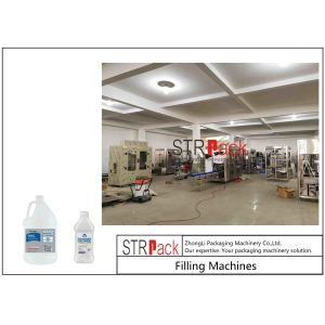 Glass Cleaner Automatic Filling Machine 4000B / H 1.5kw PLC Controls