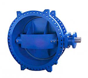 Cheap Easy Installation High Performance Butterfly Valves / Double Eccentric Butterfly Valve for sale