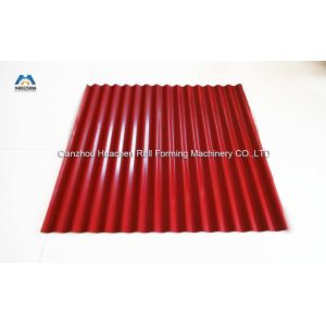 Electrical 1250MM Width Double Deck Roll Forming Machine