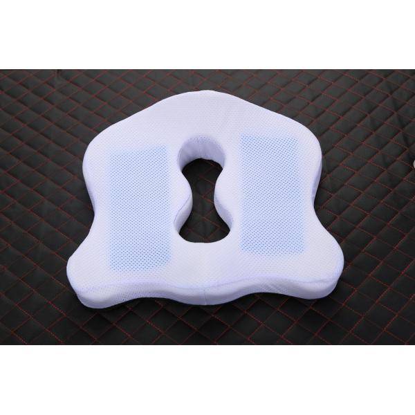 Universal Auto Car Cushions Soft Gel Orthopedic Seat Cushion Pad White Color
