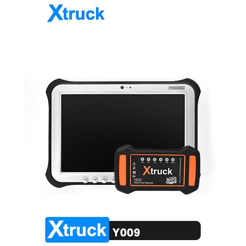 Quality Multi Brand Xtruck HDD Y009 Diesel Engine Diagnostic Tools Automatic Code Reader OBD Diagnostic Tool Vehicle Scanner+FZ- wholesale