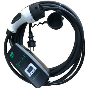 Environmental Performance Portable EV Charger Type 1 Type 2 Temperature 30℃~+50℃