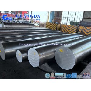 C15 C35 C45 C60 S355J2G3 25CrMo4 42CrMo4 Forged Round Bar Certificate EN 10204/3