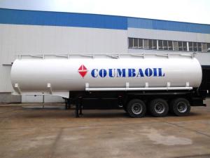 China Fuel Haulage Fuel Delivery Truck Oil Tank Semi Trailer With Vapor Recovery on sale