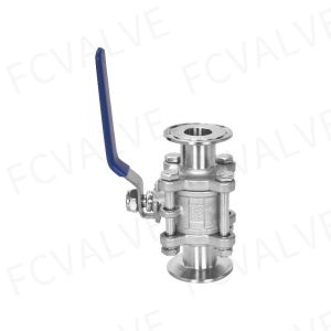 Customization Advantage Stainless Steel 3PC Manual Quick Ball Valve for Water