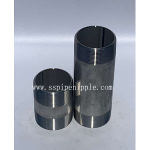 Threaded Stainless Steel Pipe Nipple Good Ductility Stable Performance