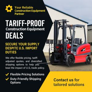 New 2 Ton 2.5 Ton 3 Ton Electric Forklift with Seat Operator Small All Terrain