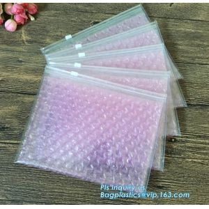 Customized Slider bubble bag, OEM Factory Price With custom Bubble k packaing