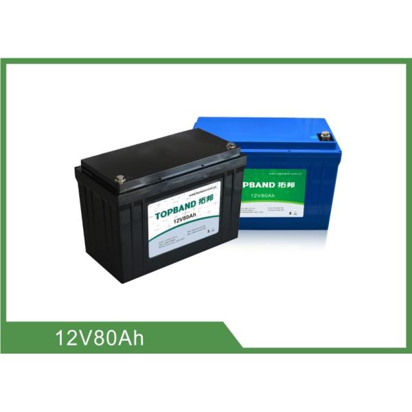 12.8V 80Ah Floor Srubber Battery Lithium Iron Phosphate Deep Cycle Battery Max