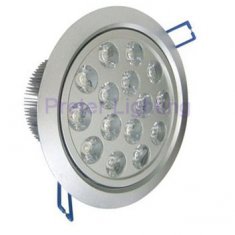 High power 350mA / 30 degree / white LED recessed downlights for ceiling,