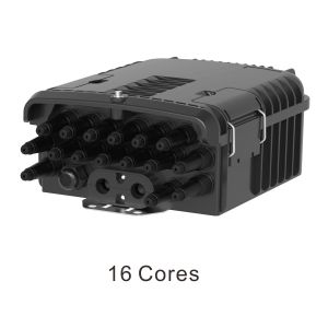 PC ABS 16 Cores FTTH Fiber Optic Terminal Box for Wall and Pole Mounting in