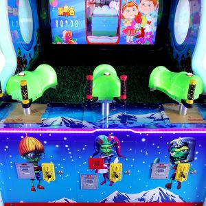 3p Indoor Video Redemption Arcade Machines Super Ice Man Water Gun Shooting Type