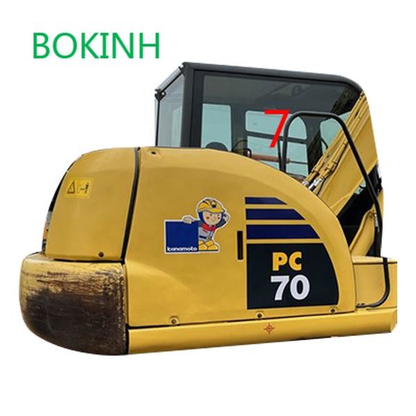 Quality PC60-8 PC70-8 KOMATSU Excavator Window Replacement Right Side Position No.7 Big Glass wholesale
