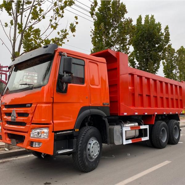 6 Cylinders Used SINOTRUCK HOWO 6X4 Euro 3 Dump Trucks for Mining Transportation
