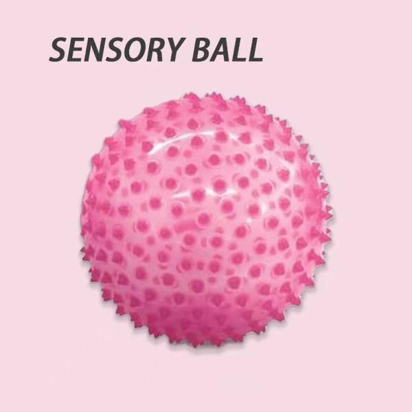 Unisex Large Value Spike Plastic Ball Customized LOGO Inflatable Sensory Ball for Babies