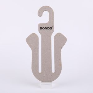 Custom Size Cardboard Shoes Hangers FSC Approval Sportswear Hangers Free Samples