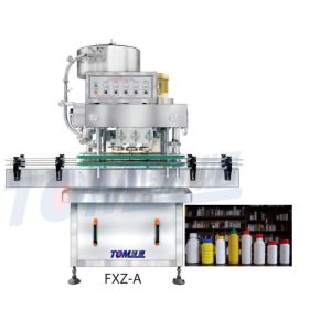 FXZ-A Fully Automatic Stinless Steel PLC Controlled Linear Capping Machine for