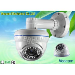 4-9mm Vari-Focal Lens 30M IR Range Vandal Proof Dome Camera With 3-Axis Cable