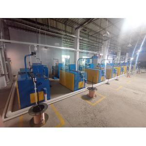 3 Phase Power Wire Drawing Machine For Fine Copper Wire