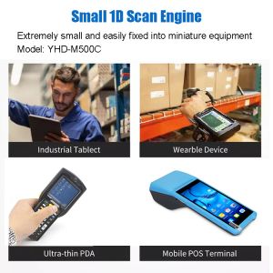 Mini 1D CCD Bar Code Scanner Module Fixed Mount Reader Engine