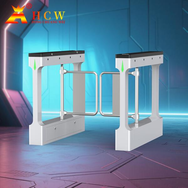 Quality HCW Smart Biometric Swing Barrier Turnstile with 4 Million Cycle Lifespan and 25-30 People/Minute Throughput ISO 9001/CE Certified wholesale