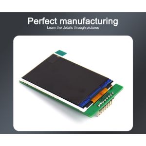 Polcd 4 Wire SPI Tft Lcd 2.4 Inch 240X320 Touch Screen Lcd with PCB board
