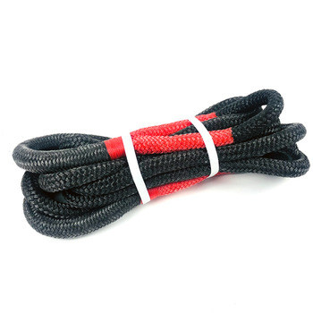 Customized 10MM x 30M UV Resistance Hook Synthetic Car Tow Recovery Cable for