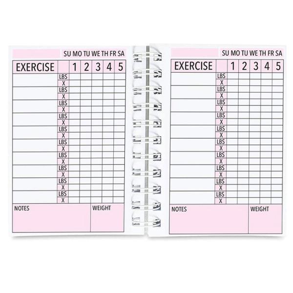 Custom Printing Hardcover Fitness Journal And Planner For Workouts