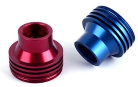 Various Color Precision CNC Turned Components Anodized Aluminum Connected Joint