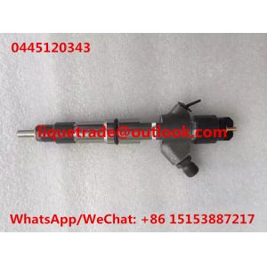 China BOSCH Genuine injector 0445120343 Common rail injector 0 445 120 343 , 0445 120 343 on sale