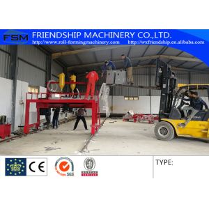 Semi Trailer Chassis Beam Welding Line Trailer Beam Hydraulic Assembly With