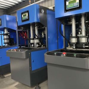 Semi Automatic PET Stretch Blowing Machine With Manual Preform Loading And DELTA