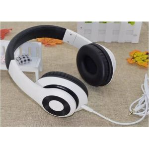 Custom logo gift headphone Inline mic available for PC headphone with factory