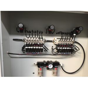 Fully Automatic Bar Bending Machine / Double Glazing Machine PLC Control