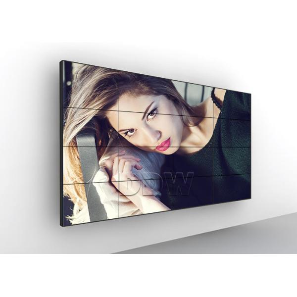 Splicing Screen 4x4 LCD Video Wall 3.5mm Small Bezel Monitor 4k Display 500cd