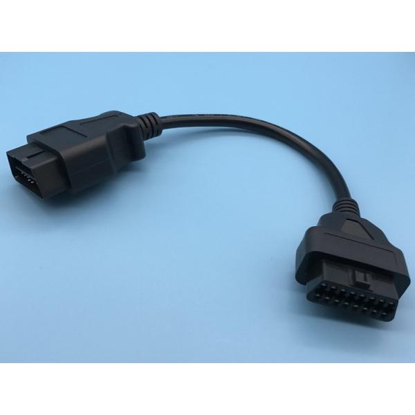 OBDII 16-Pin J1962 Male to OBD2 Female (with endurable terminals) Extension