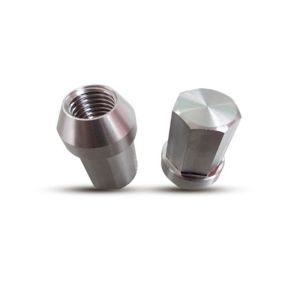 Polished Rainbow M12 X 1.5 Locking Wheel Nuts Precision Nonstandard Parts