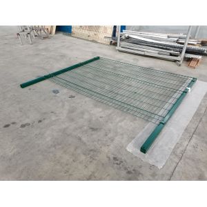 Curved Welded Wire Mesh Hot Dipped 3d Curved Triangle Bended Fence