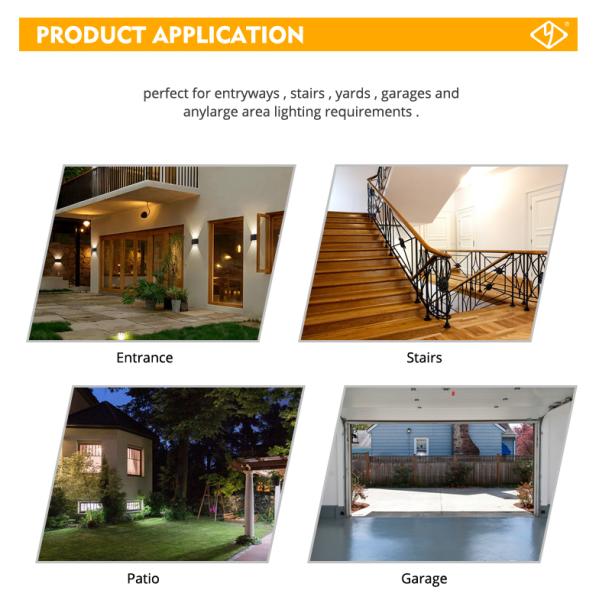 3000LM Folding Outdoor Working Light IP54 Portable Flood Light Rechargeable