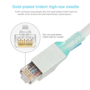 RJ45 Patch Cord CAT 6 UTP 24AWG Bare Copper PVC Sheath