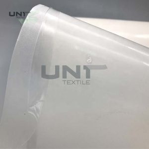 0.1mm Transparent Fusible Web Textile Fabric With Strong Bond Strength