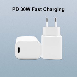 20W 30W Mobile Phone Charger Power Adapter USB Type C Portable Phone Charger For