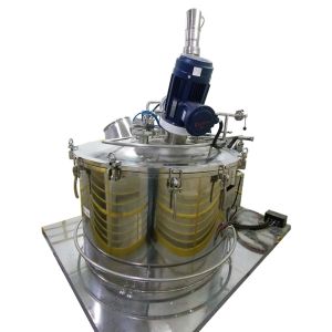 Rotary Scraper Discharge Dewatering Industrial Vertical Basket Centrifuge