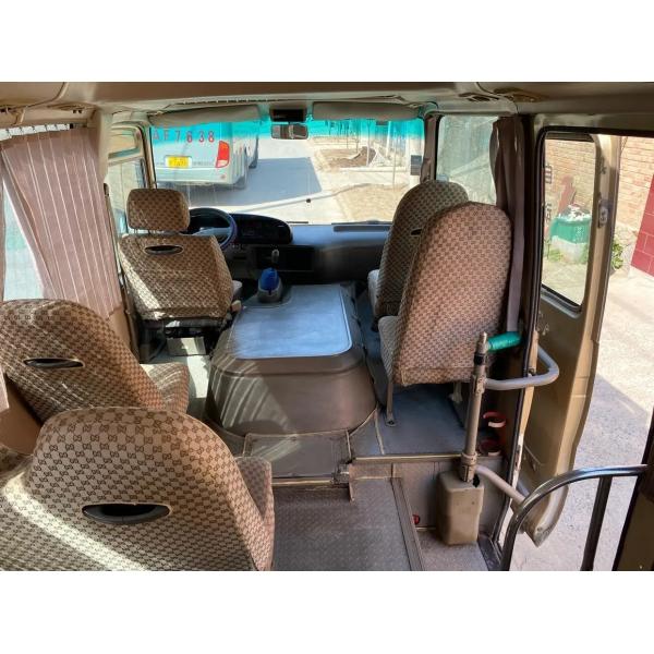 Used Mini Coach External Swinging Door 19 Seats EURO III Front Engine Used Golden Dragon XML6601